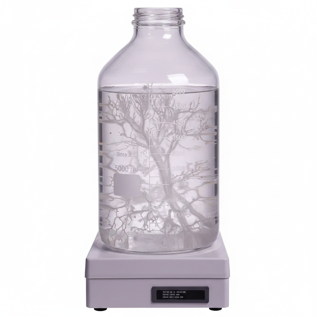 Glass Vessel with Magnetic Stirrer